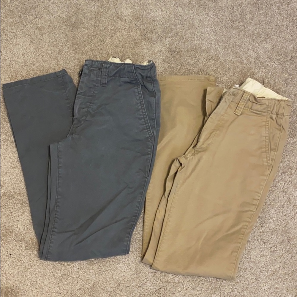 Gap kids khaki pants 12 slim